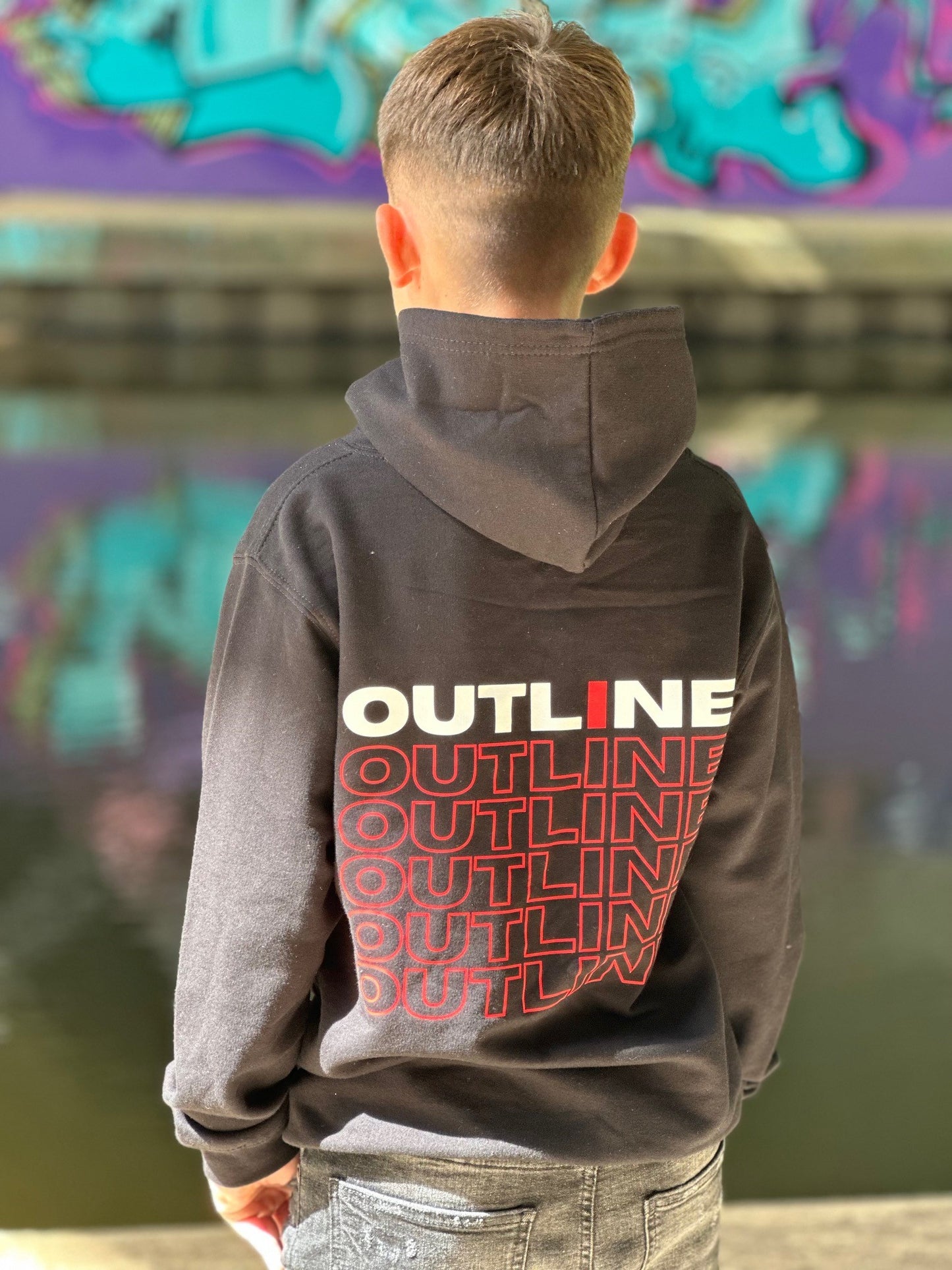 OUTLINE Black Hoodie (Limited Edition)