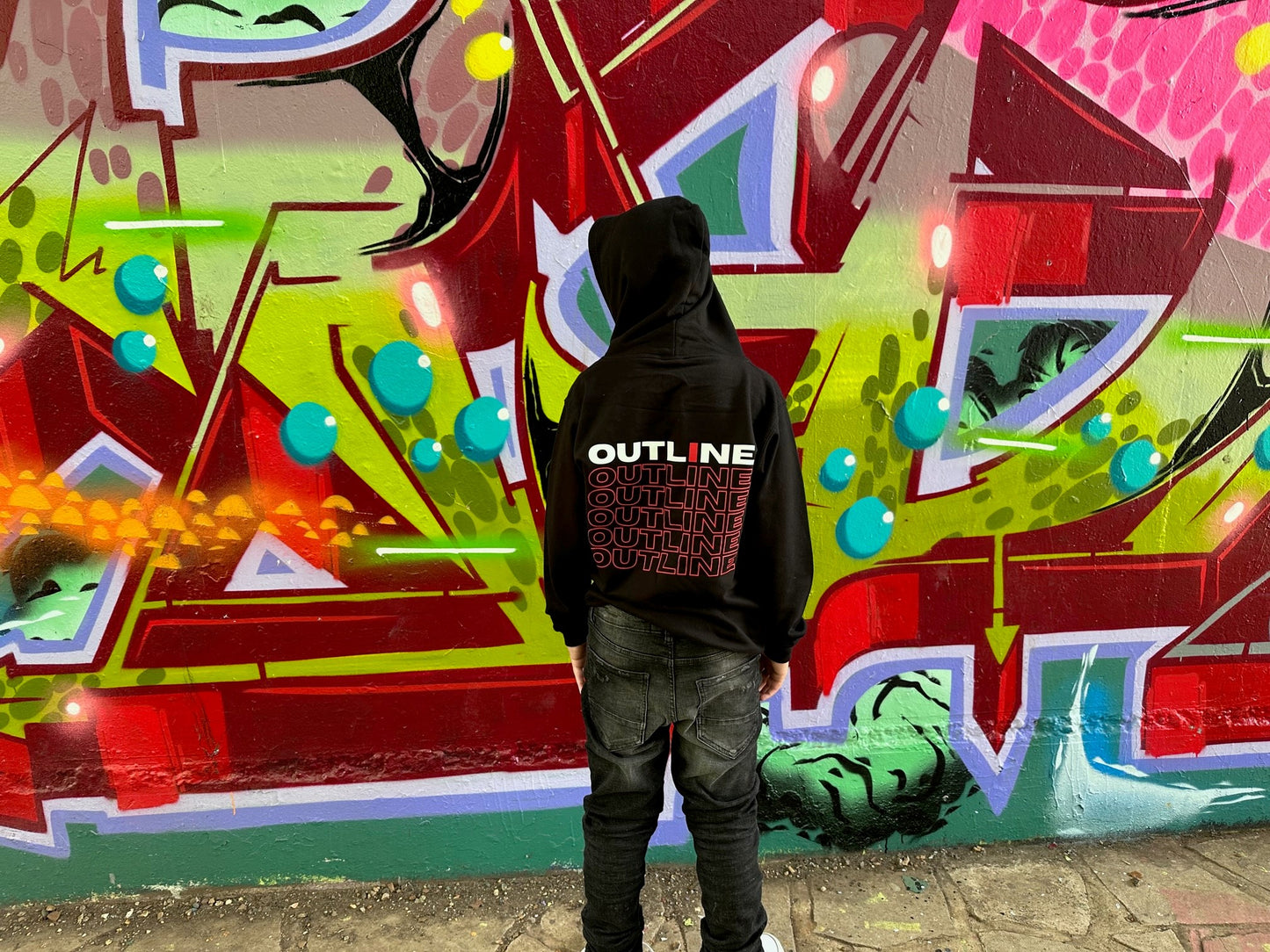 OUTLINE Black Hoodie (Limited Edition)